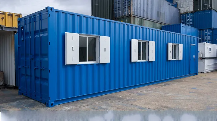 ابعاد کانکس 12 متری