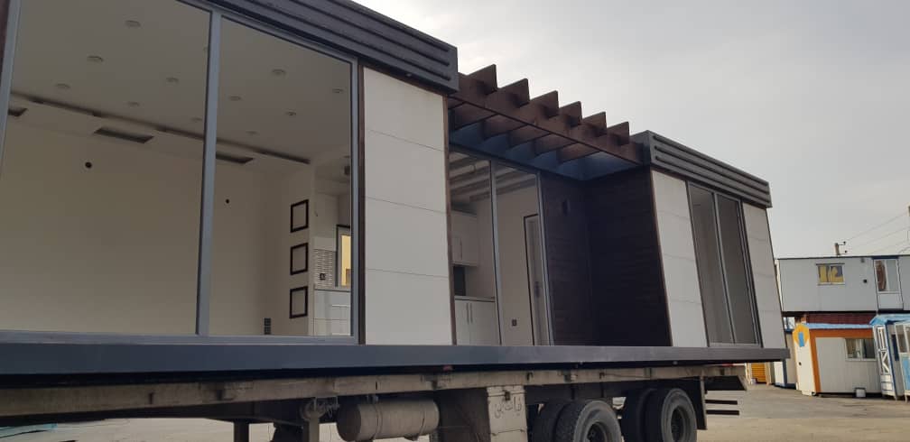 نمای کانتینر پیش ساخته