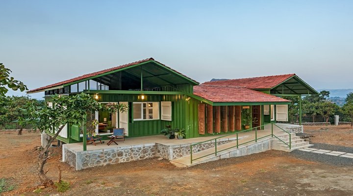 مراحل ساخت خانه کانتینری
