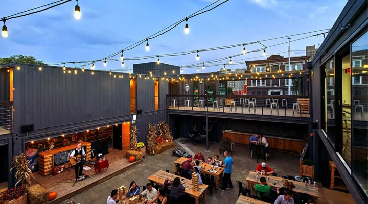 امکانات رستوران کانتینری